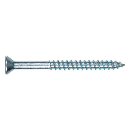 FLAT WOOD SCREW ZINC 23