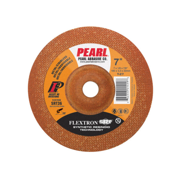 Pearl FLEX4536 SRT™ Flextron™ Flexible Grinding Wheel 4-1/2 x 1/8 x 7/8 SRT36