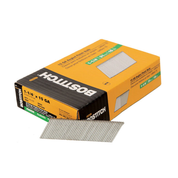 BOSTITCH 1-1/4 ANGLE BRAD 15GA GALV