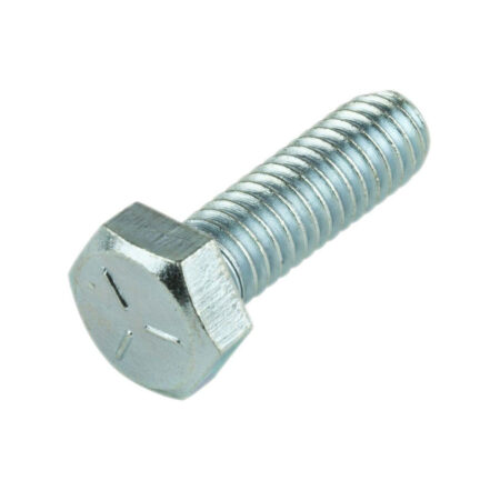 GR5 HEX CAP SCREWS MEDIUM CARBON STEEL HEAT TREATED ZINC 4