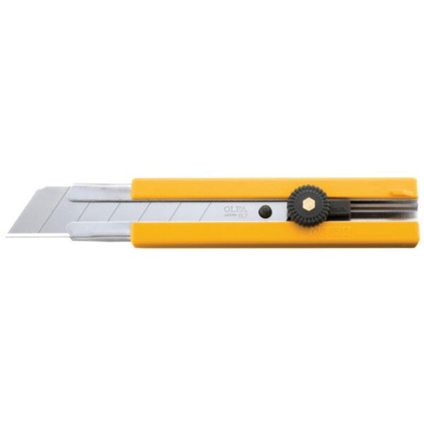 OLFA 25mm H-1 Rubber Inset Utility Knife