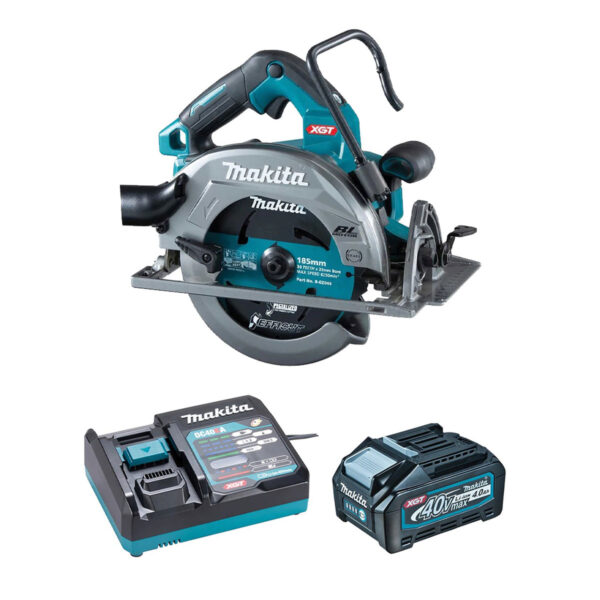 MAKITA XGT 40V (4.0 AH) MAX LI-ION BRUSHLESS AWS 7-1/4" CIRCULAR SAW KIT