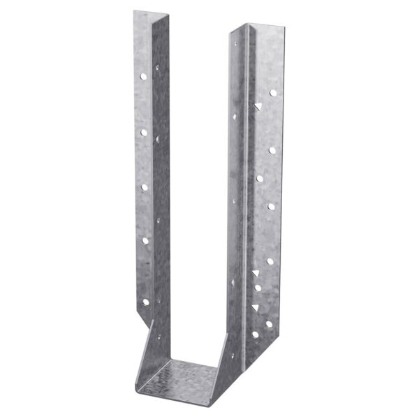 HU Galvanized Face-Mount Joist Hanger for Quad 2x8