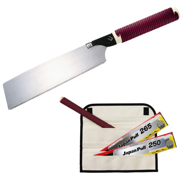 Tajima Rapid Pull Saw Set w/ Canvas Case