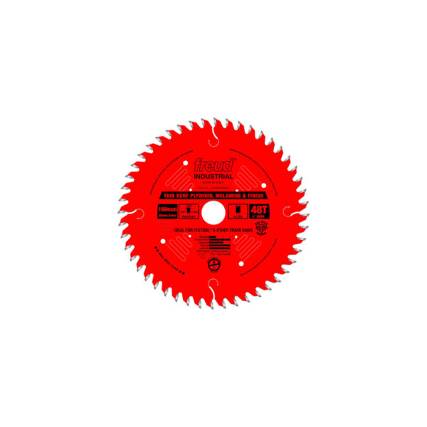 6 1/4 Thin Kerf Ultimate Plywood & Melamine Blade (Track Saw)