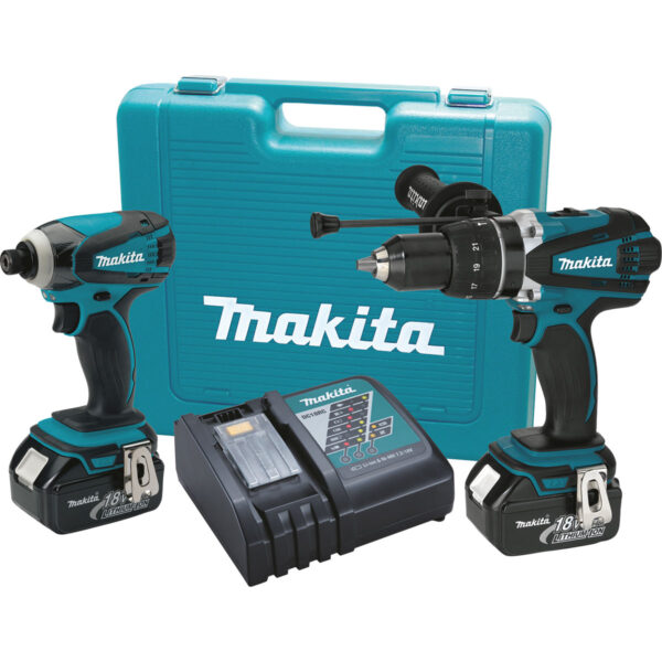 18V LI-ION HAMMER/ IMPACT DRIVER KIT