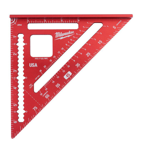 MILWAUKEE 7" ALUMINUM RAFTER SQUARE