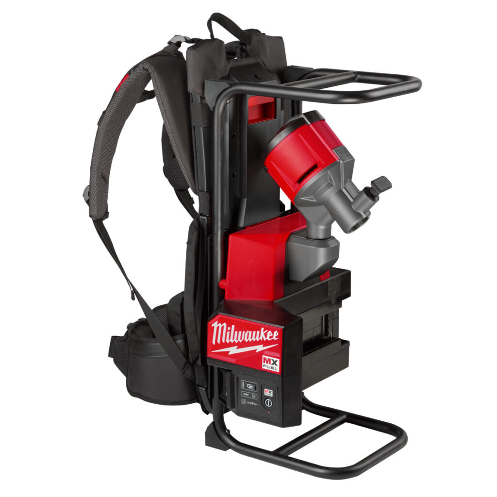 Milwaukee MX Fuel Backpack Concrete Vibrator Kit