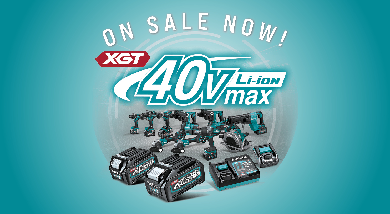 The New Makita XGT 40v Max Li-ion Line