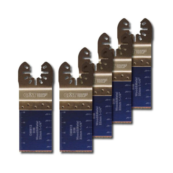 1-1/4" Plunge and Flush-cut Wood/metal Blades