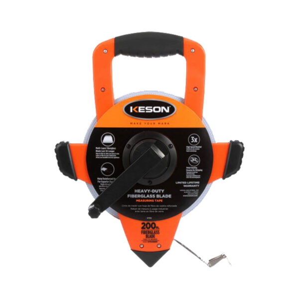 Keson 200' Imperial Fiberglass Tape Measure