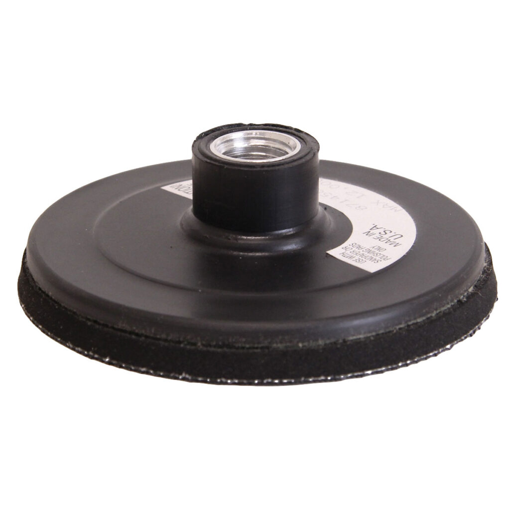 Pearl PAD458 4" Hook & Loop Backup Pad 5/8"-11
