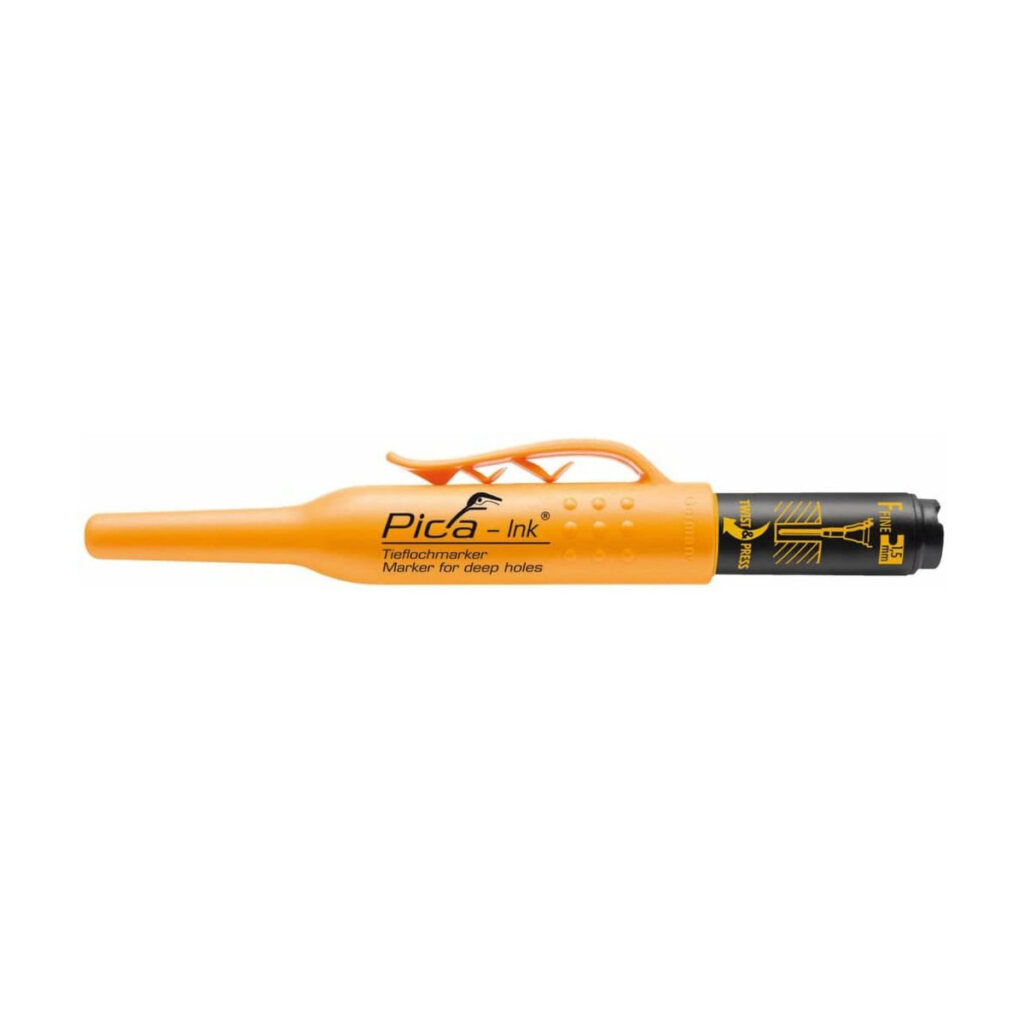 Pica Ink Deep Hole Marker, Black - Blister Version