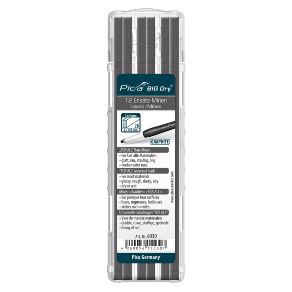 Pica BIG DRY Refill-set  for all Graphite
