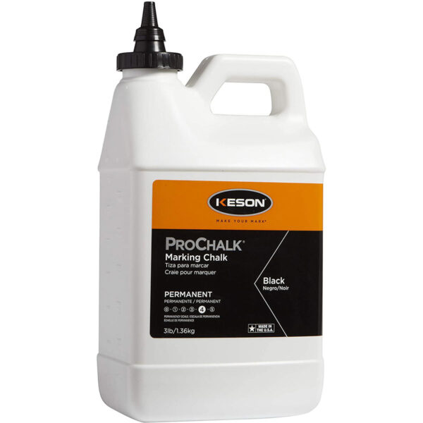 Keson Permanent Black Chalk 3lb