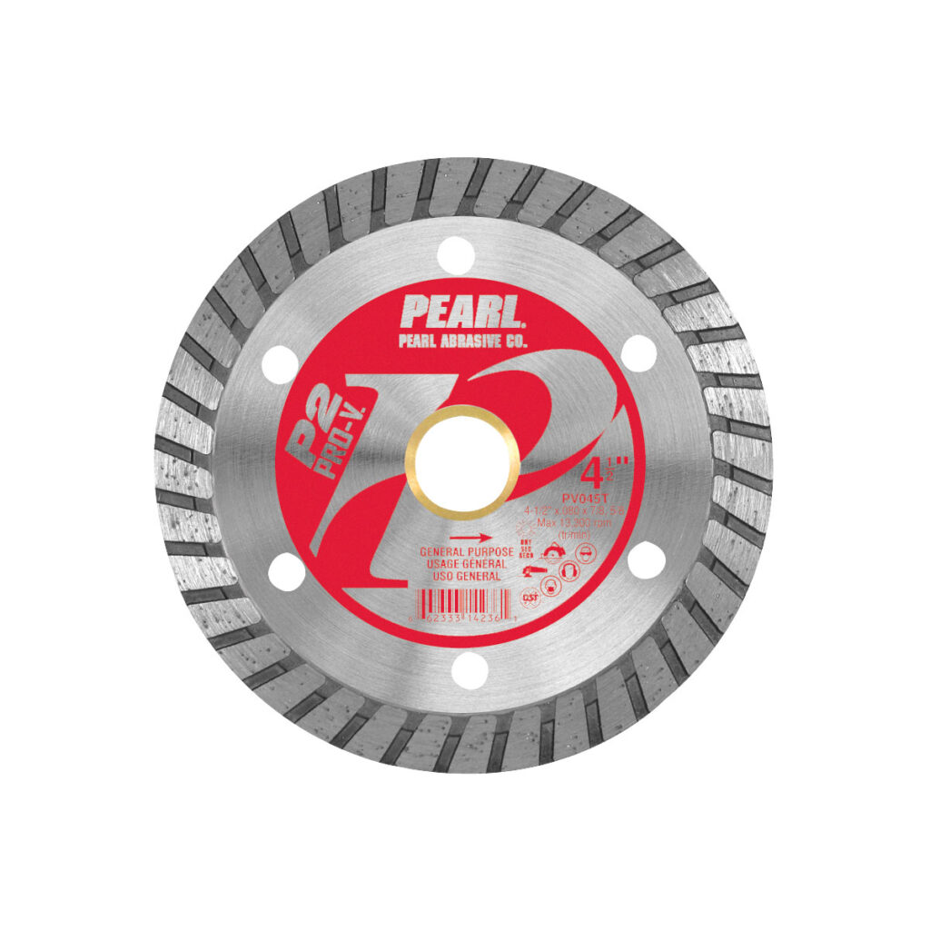 Pearl PV045T P2 Pro-V Turbo Blade 4 x .080 x 5/8, 7/8