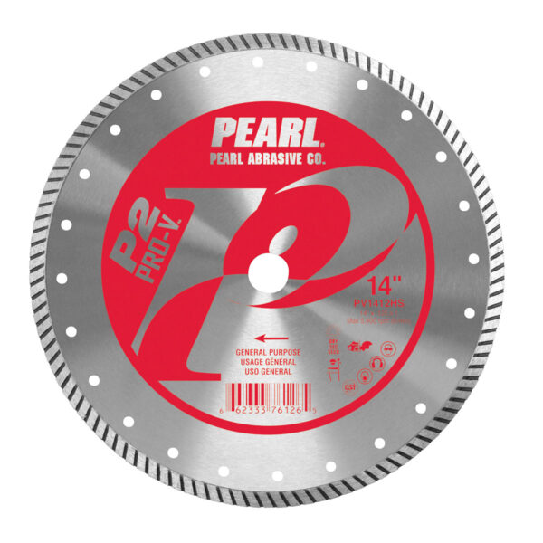 Pearl PV1412HS P2™ Pro-V High Speed Turbo Blades 14 x .125 x 1, 20mm
