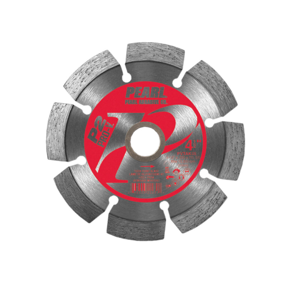 Pearl PVTAK45 P2 Pro-V Tuck Point Blades 4-1/2" x .250 x 7/8, 5/8