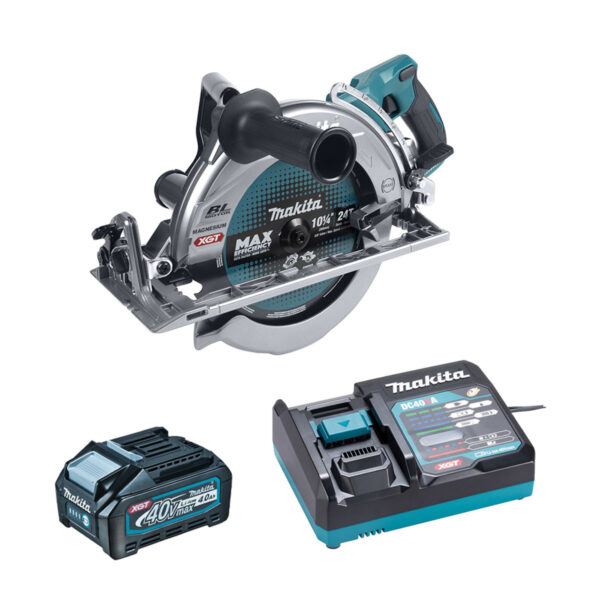 MAKITA 40V MAX XGT BRUSHLESS 10-1/4" CIRCULAR SAW W/ 4AH BATTERY
