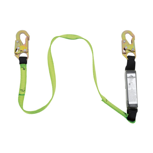 4' SHOCK ABSORBER LANYARD W/ 1SM HOOK