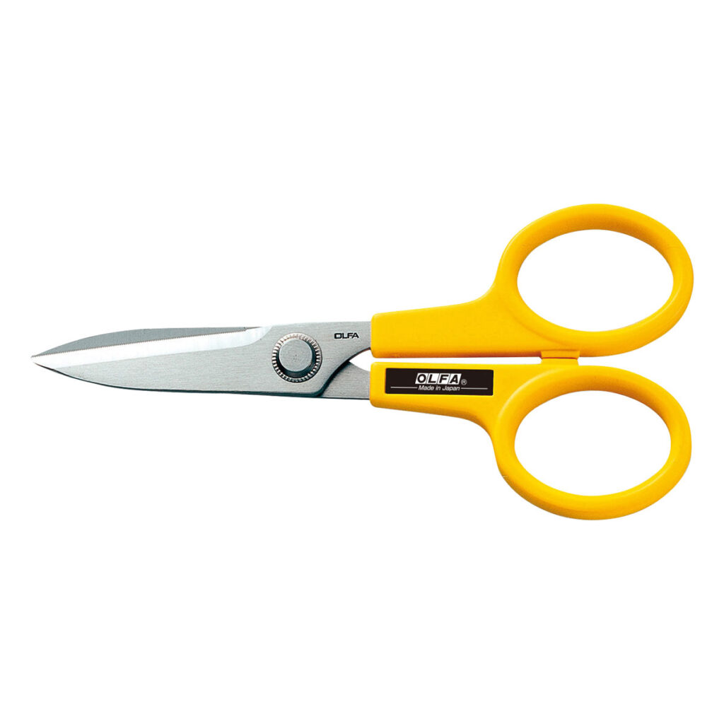 OLFA SCS-2 7" Serrated-Edge Stainless Steel Scissors