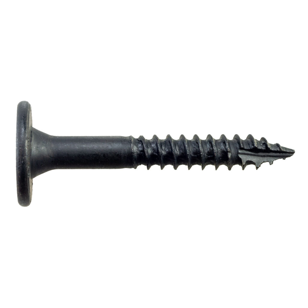 .25 X 2" T-40 Black Double Barrier Structural Screw (Qty: 100)