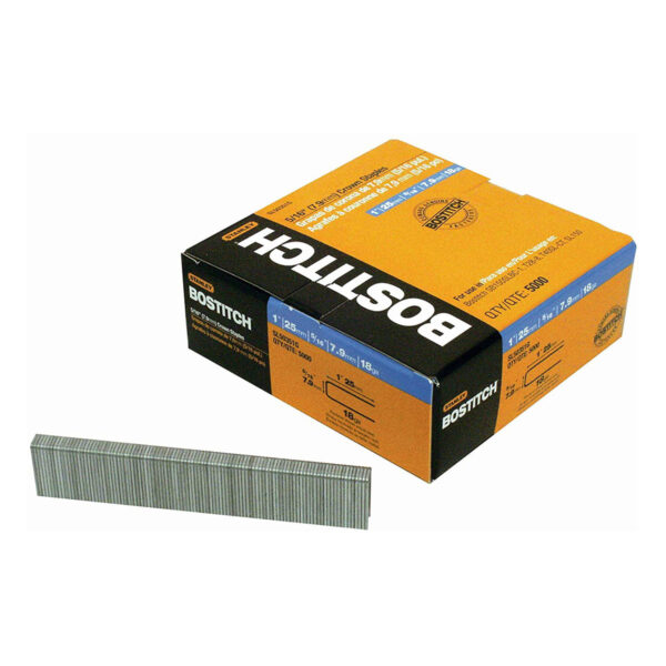 BOSTITCH 5/16X1-1/8 STAPLE 3M/BOX PLASTI TOP STAPLE