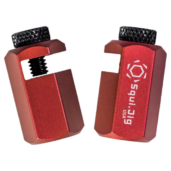 SQUIJIG 1.5" FRAMING SQUARE ATTACHMENT RED