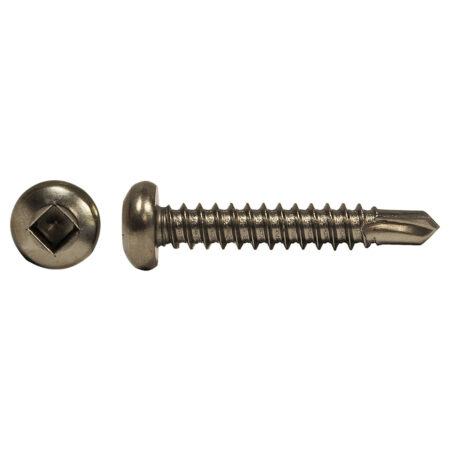 STEEL TAPPING SCREWS SELF PIERCING PAN SOCKET ZINC 12