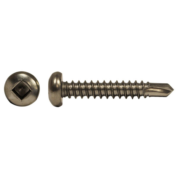 STEEL TAPPING SCREWS SELF PIERCING PAN SOCKET ZINC 12