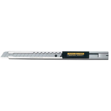 OLFA 9mm SVR-2 Stainless Steel Auto Knife
