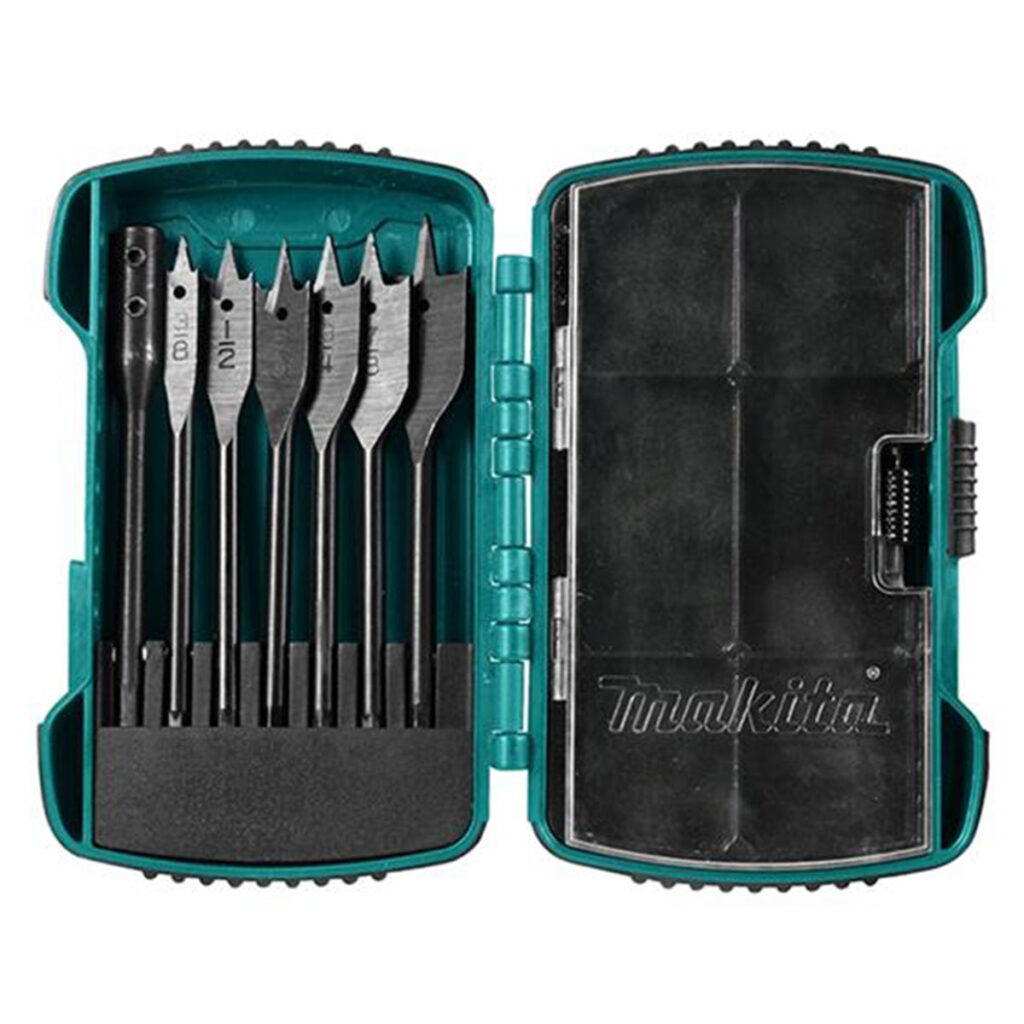 Makita 8PC Short Spade Drill Bit Kit