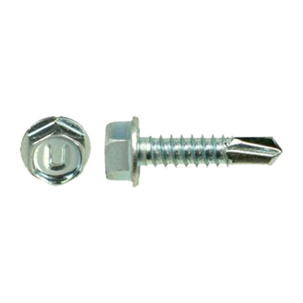UCAN 8-18 X 3/4 HEX WASHER TEK ZINC 1000/JAR