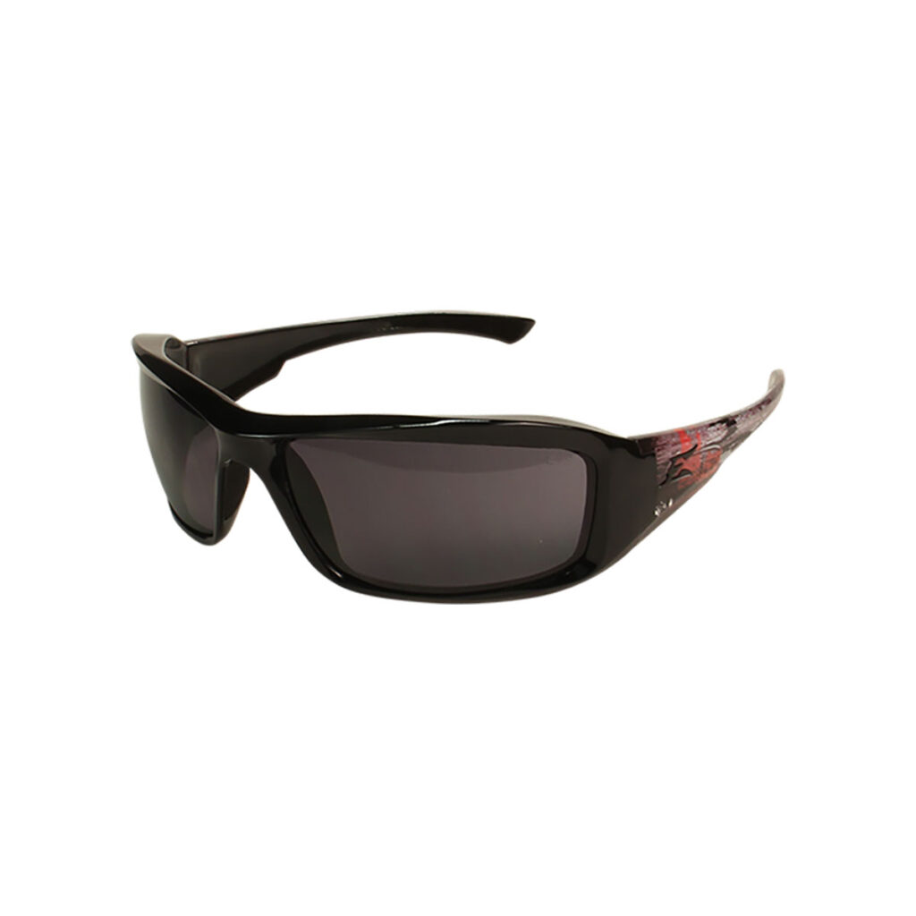 Edge Polarized Canada Black Lens Safety Glasses