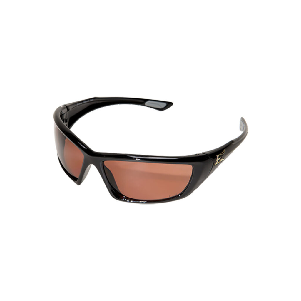 Edge Robson Black Frame Polarized Copper Driving Lens Safety Glasses