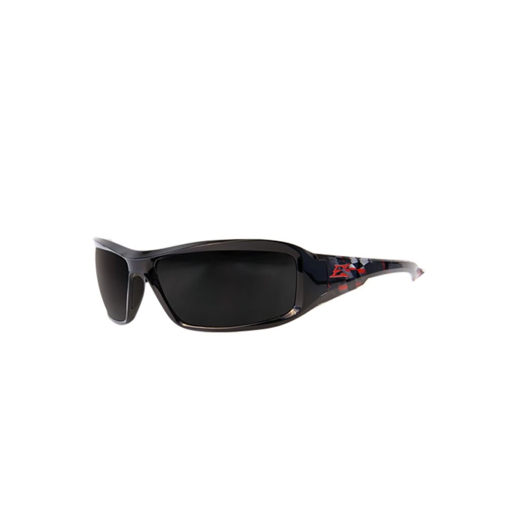 Edge Brazeau Smoke Velocity Lens Safety Glasses