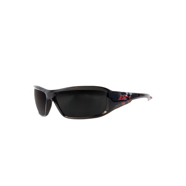 EDGE BRAZEAU SMOKE VELOCITY LENS SAFETY GLASSES
