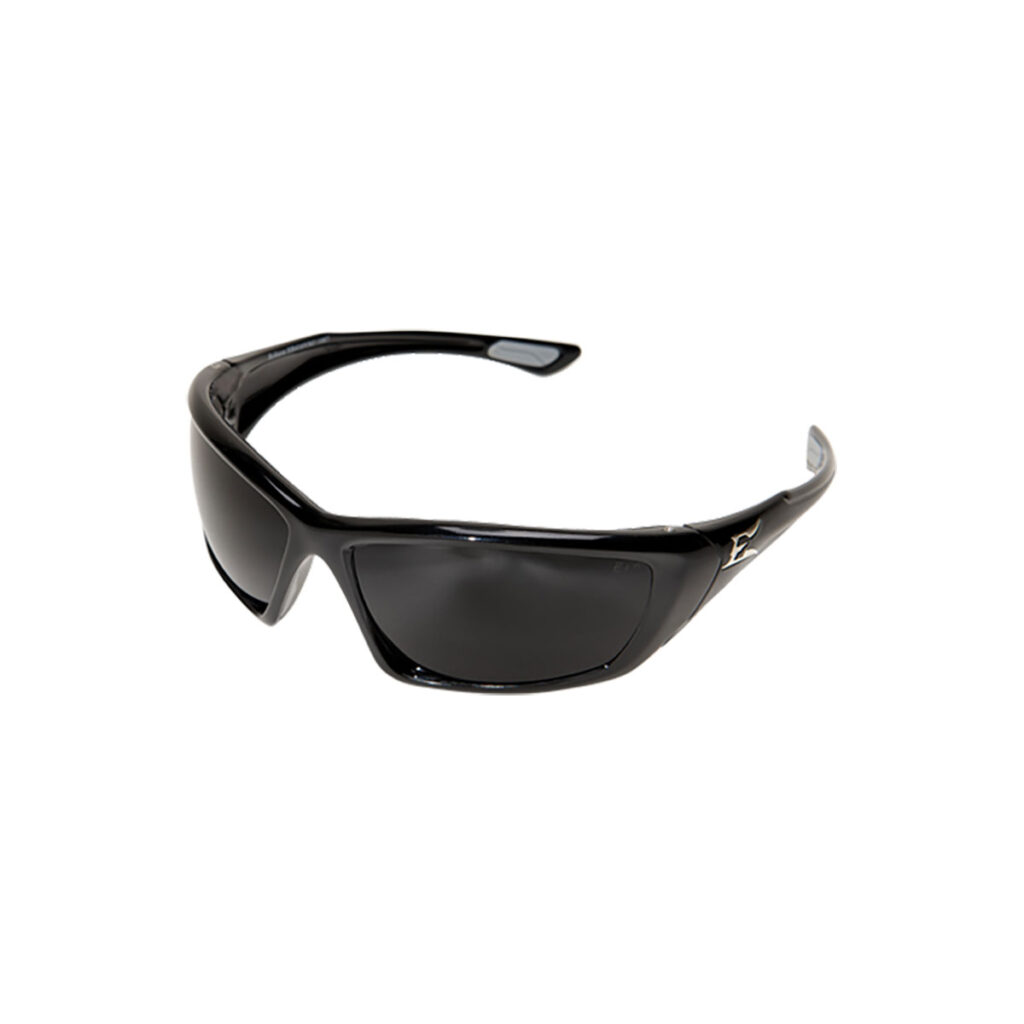 Edge Robson Black Frame Smoke Lens Safety Glasses