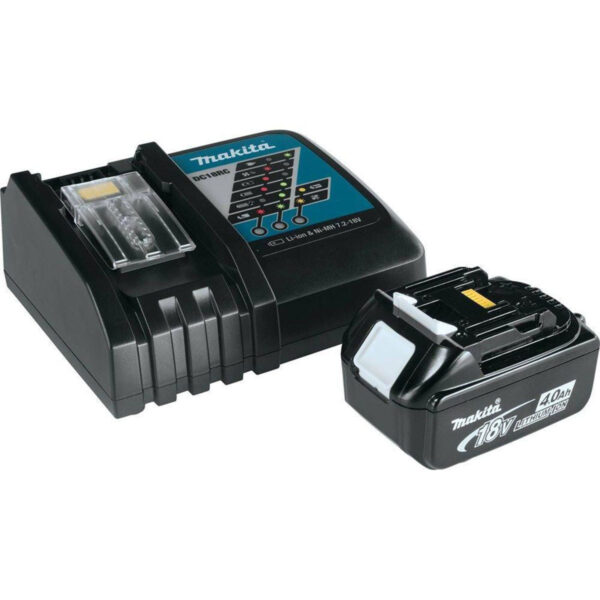 MAKITA 18V 4.0AH LI-ION BATTERY & LI-ION RAPID CHARGER KIT