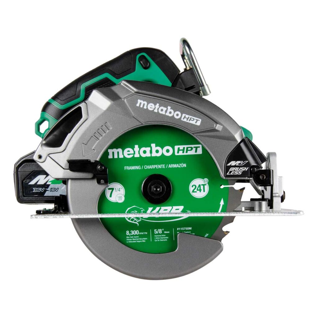 Metabo 36V MultiVolt 7-1/4" Circular Saw w/ Torque Boost Technology
