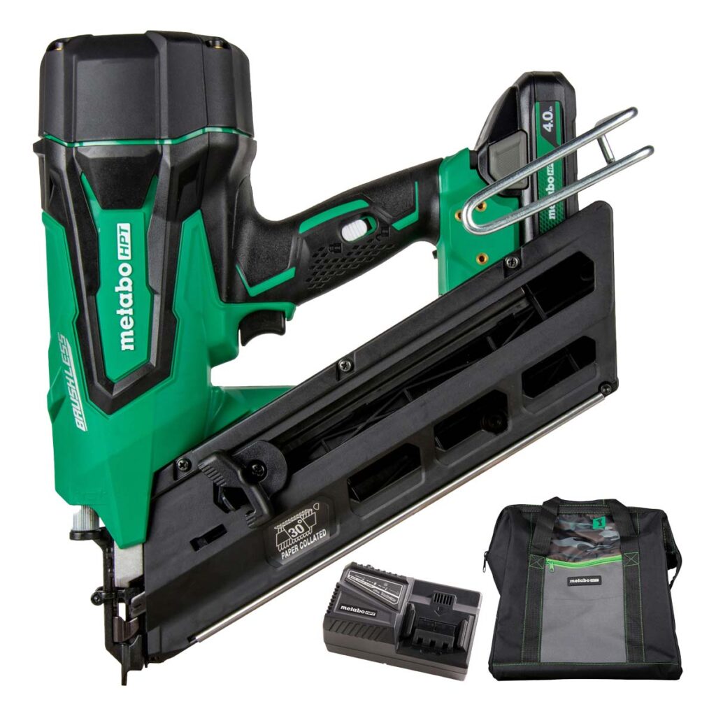 18V MultiVolt Cordless 3-1/2" Paper Tape Framing Nailer