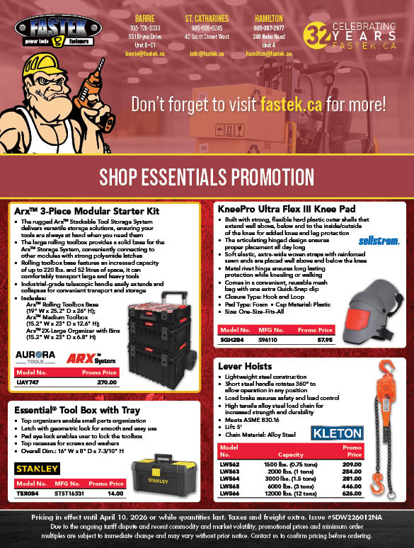 Shop Essentials Promotion Q1 2026