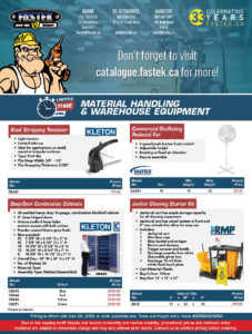 Fastek Q2 Material Handling and Warehouse Equipment