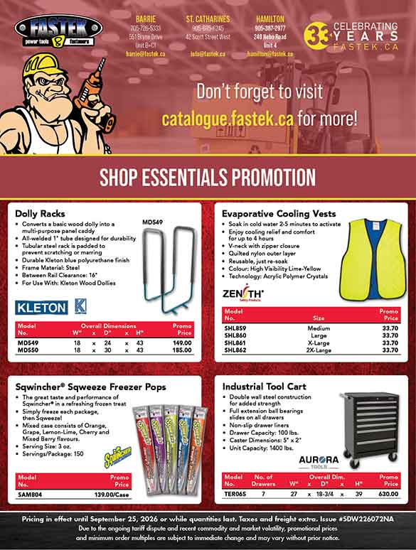 Shop Essentials Promotion Q3 2026