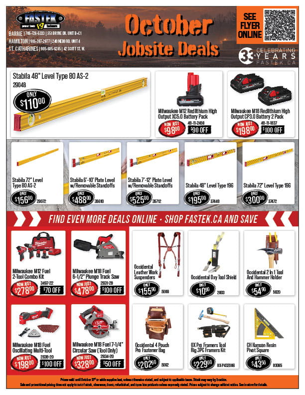 Store Flyer October 2026